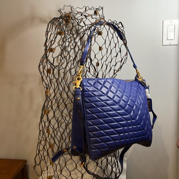 NWOT Badgley Mischka Bag - Blue - Picture 9 of 15